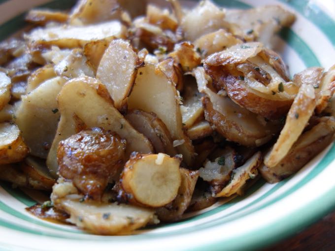 Jerusalem Artichokes with Sage