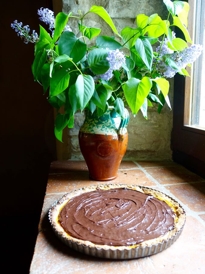 Crostata with Orange and Chocolate