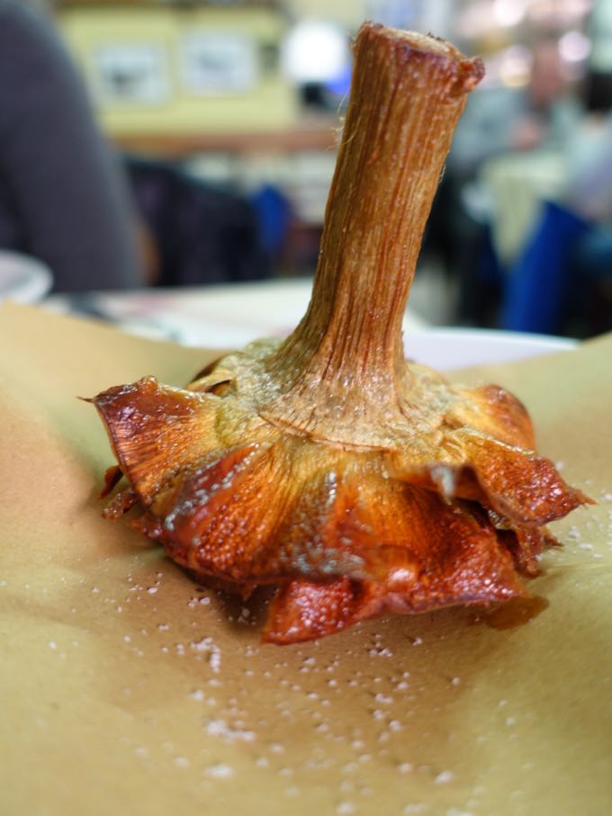 Carciofi alla Giudea, Da Enzo, Trastevere, Rome