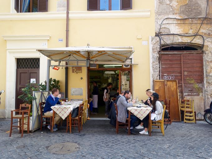 Da Enzo, Trastevere, Rome