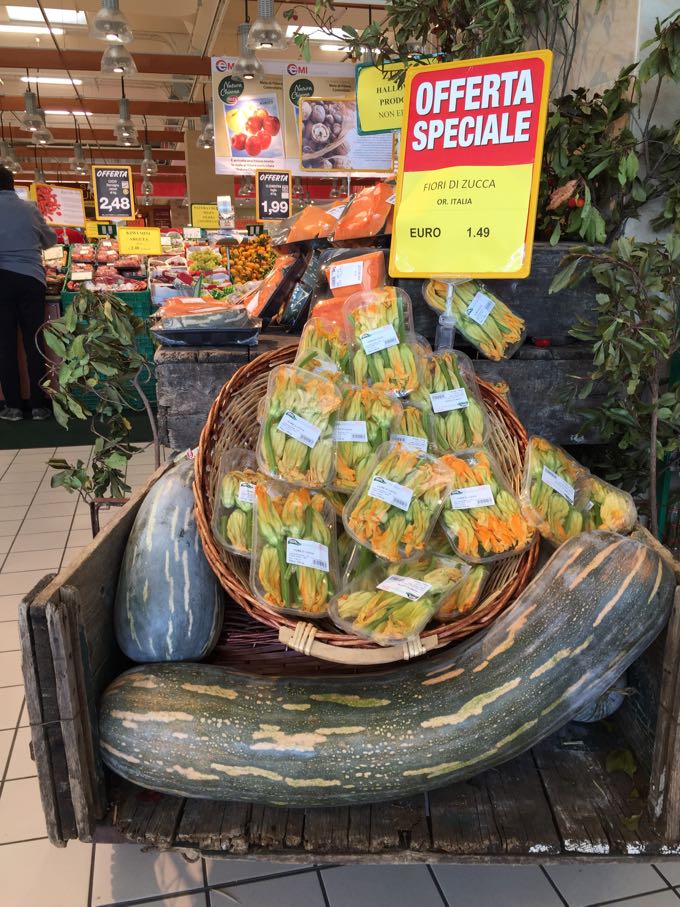 Gourds in Supermarket