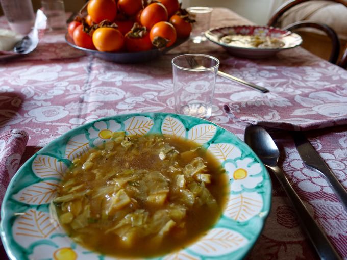 Cabbage and Potato Soup Elizabeth Minchilli