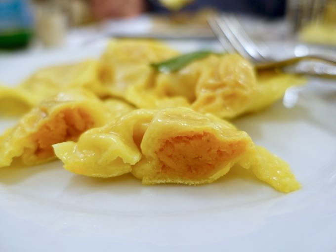 Tortelli di Zucca, Colline Emiliane, Rome