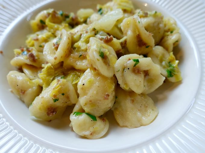 Orecchiette with Cabbage and Sausage Elizabeth Minchilli 