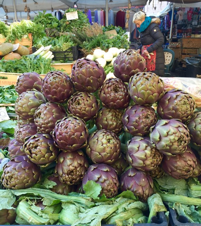 Artichoke at Campo Elizabeth Minchilli - 1