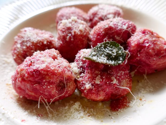 Beet Gnudi Elizabeth Minchilli 