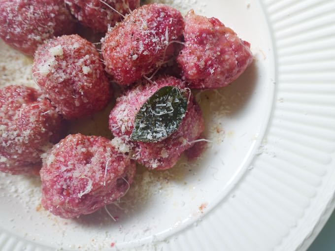 Beet Gnudi Elizabeth Minchilli 