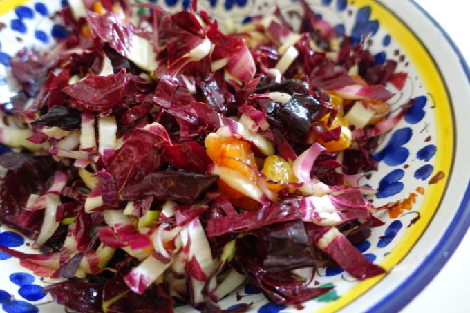 Radicchio and Orange Salad Elizabeth Minchilli 