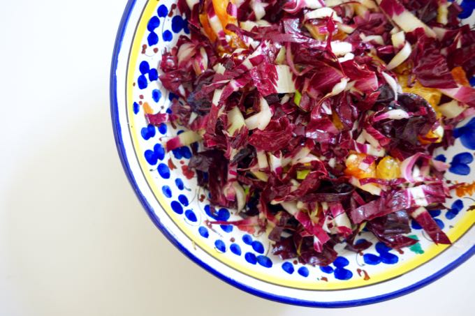 Radicchio and Orange Salad Elizabeth Minchilli 