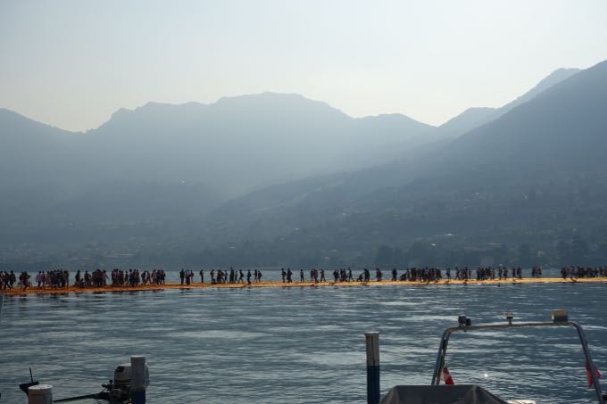 Floating Piers Elizabeth Minchilli -