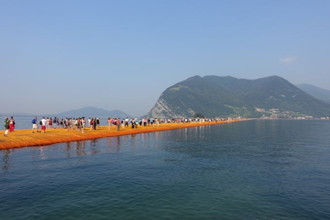 Floating Piers Elizabeth Minchilli -