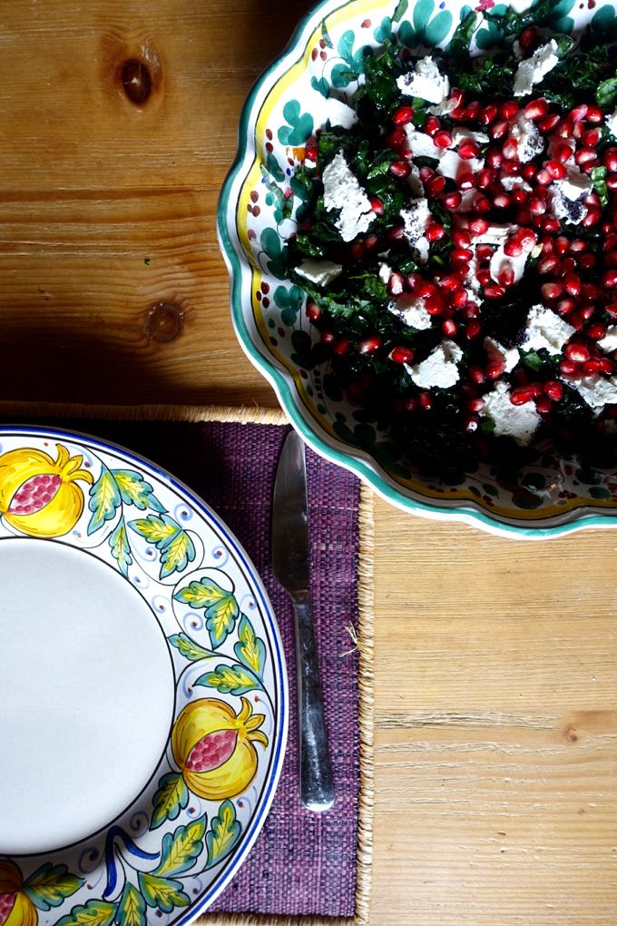 pomegranates-and-kale-salad