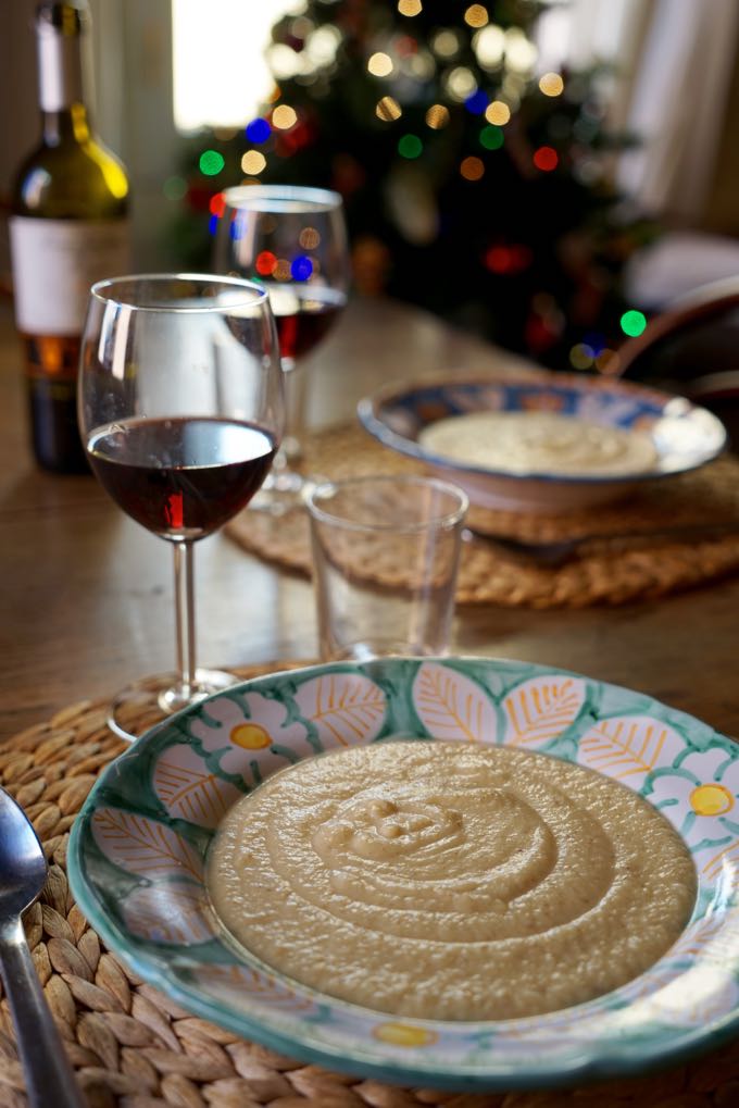 roasted cauliflower soup