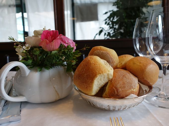 Eating Bread in Italy