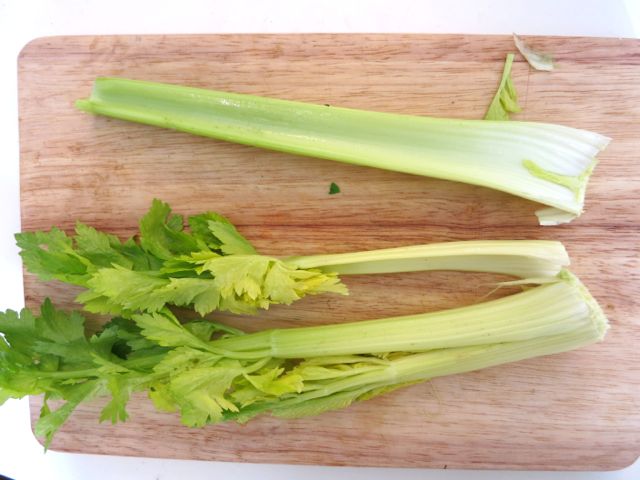 celery, date and pecorino salad - celery