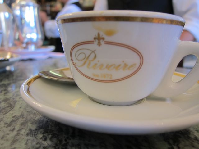 Cafe Rivoire, Florence www.ElizabethMinchilliInRome.com