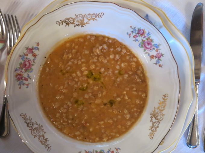 Farro Soup, Ristorante Umbria, Todi