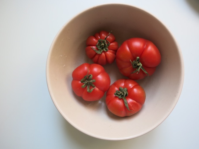 Pachino tomatoes for bruschetta