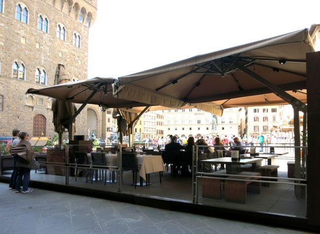 Gucci Cafe, Piazza della Signoria, Florence