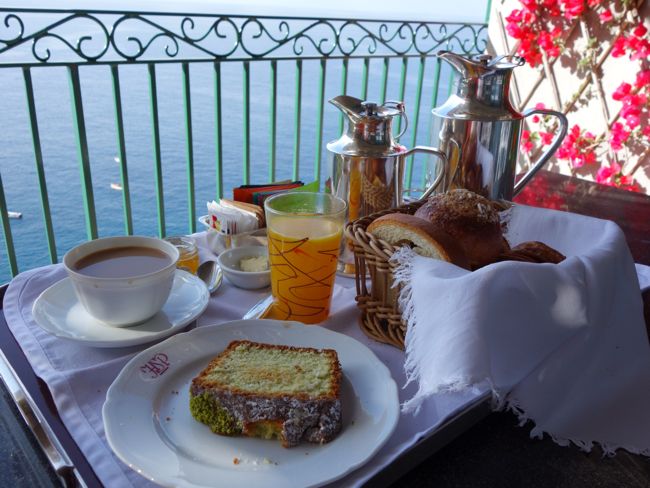 Breakfast at the Hotel San Pietro