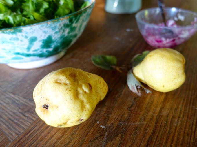 Radicchio and Pear Salad, Elizabeth Minchilli