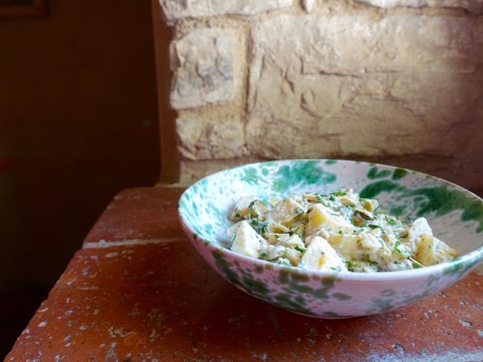 Roasted Potato Salad, Elizabeth Minchilli